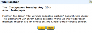So eine Abfrage verlangt Amazon für jedes einzelne Dokument.