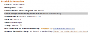 Kopierschutzfreies eBook bei Amazon