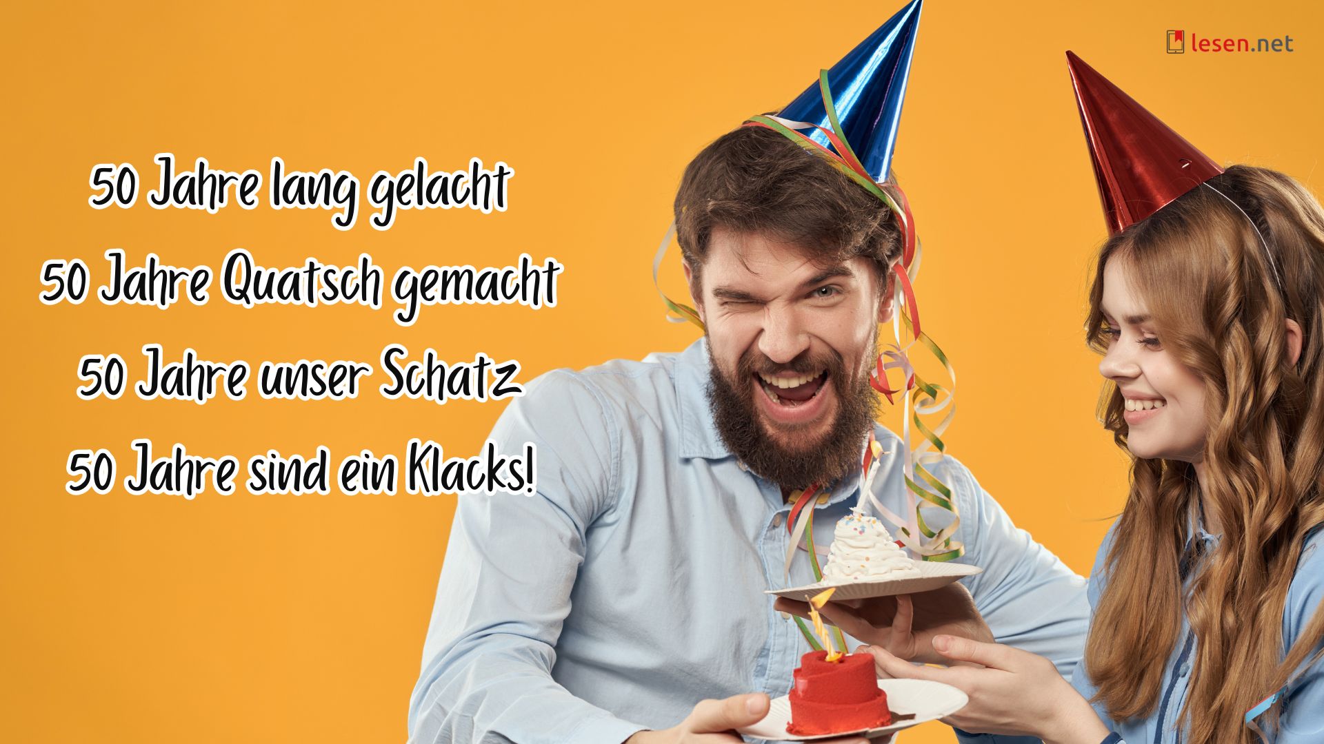 50 Jahre lang gelacht...