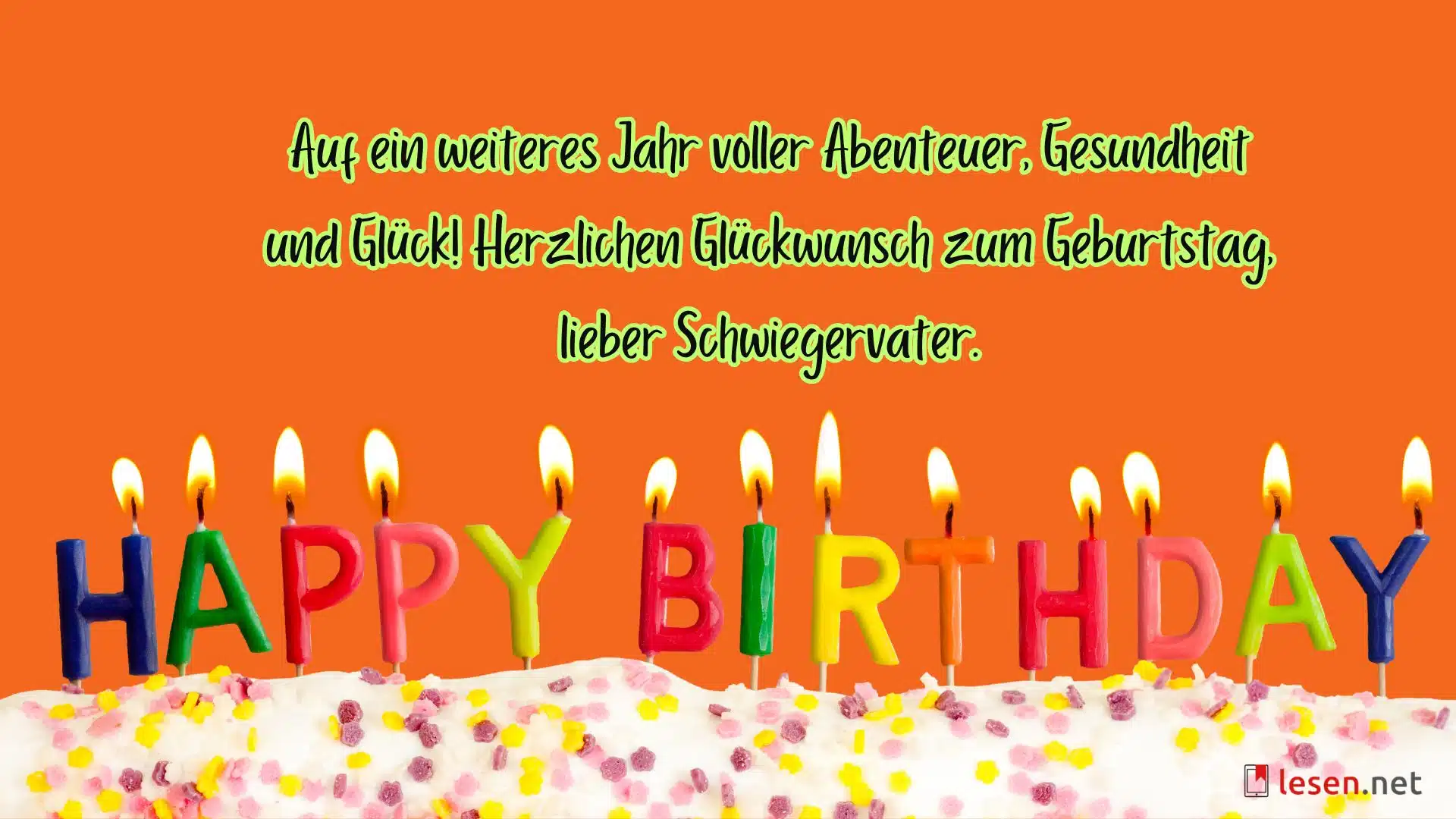 Geburtstagswünsche Schwiegervater