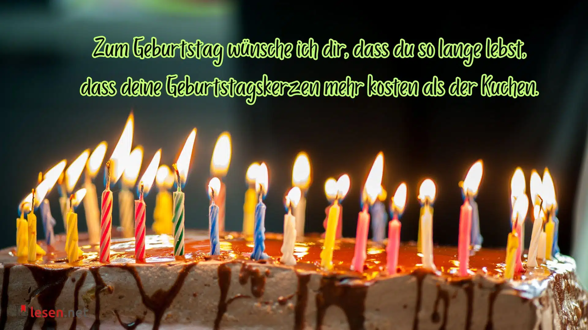 Zum Geburtstag wünsche ich dir...