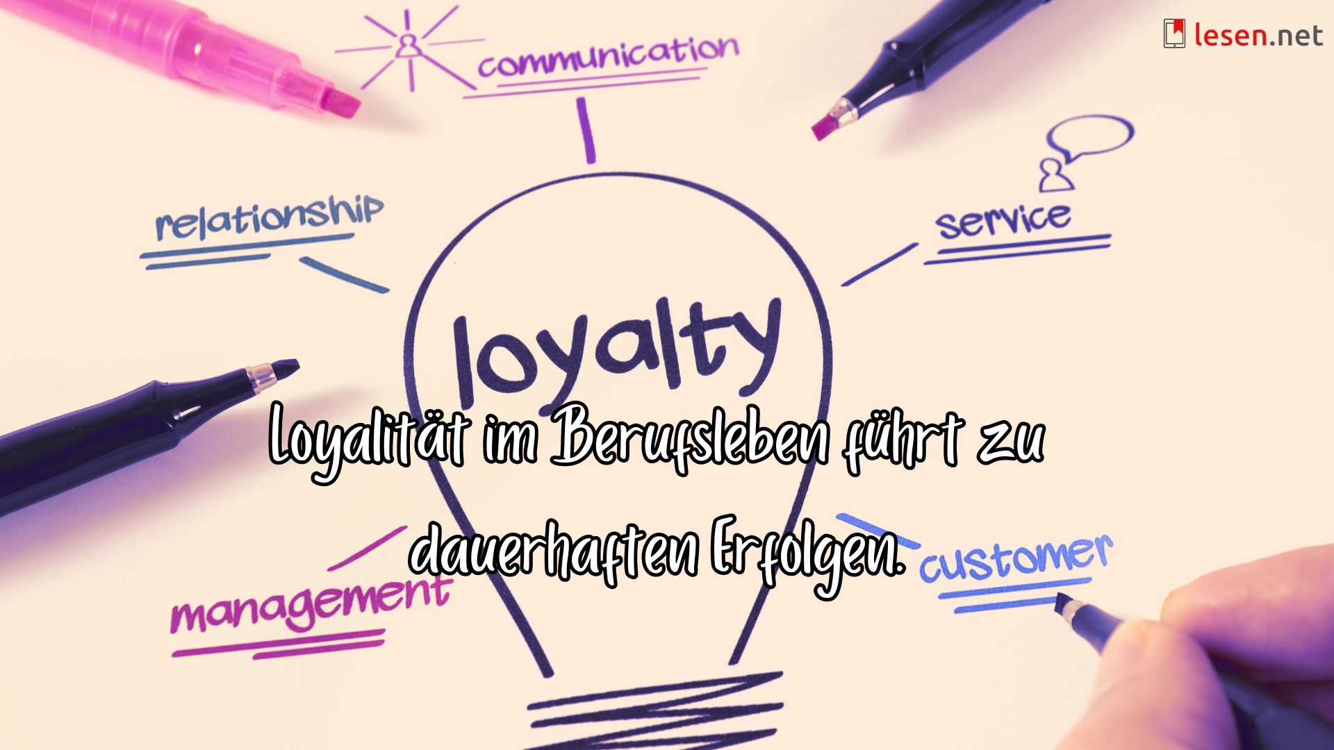 Loyalität im Berufsleben führt zu dauerhaften Erfolgen.